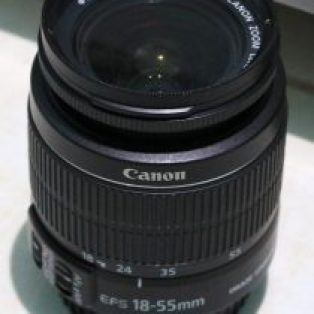 Jual Lensa Kit Canon 18-55mm IS II Second