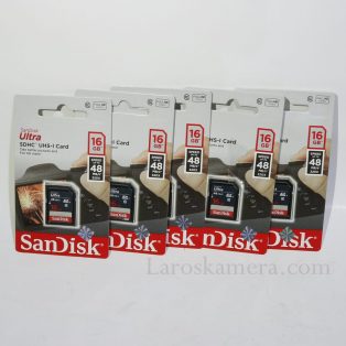 Jual Sandisk SDHC UHS-I Card 16GB Class 10