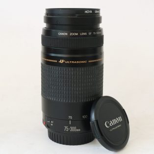 Lensa Tele Canon EF 75-300mm Bekas