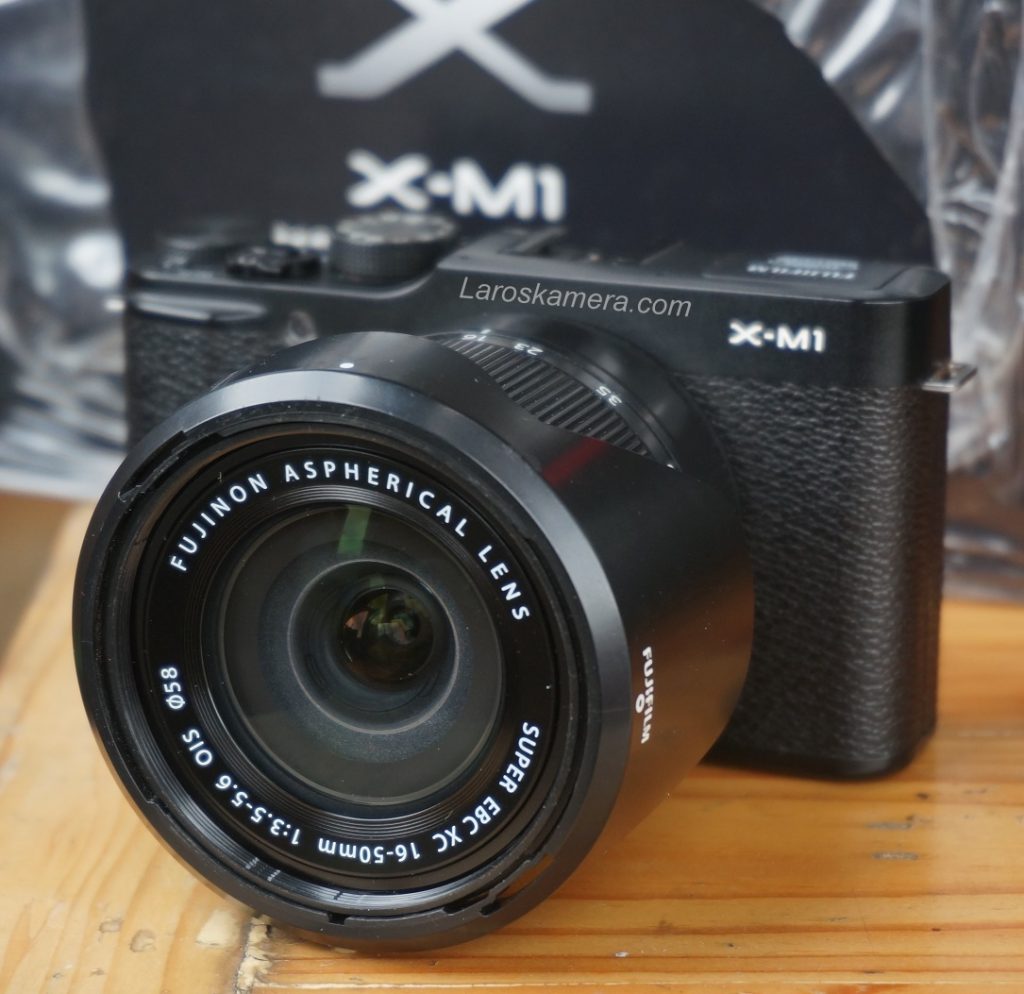 jual kamera mirrorles fujifilm xm1 fullset bekas