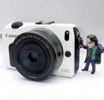 Kamera Mirrorless Canon EOS M + Lensa Fix 22mm STM