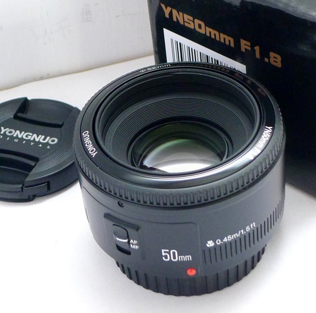 Jual Lensa Fix Yongnuo 50mm f1.8 for Canon Baru