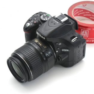 Jual DSLR Nikon D5200 + Lensa Kit