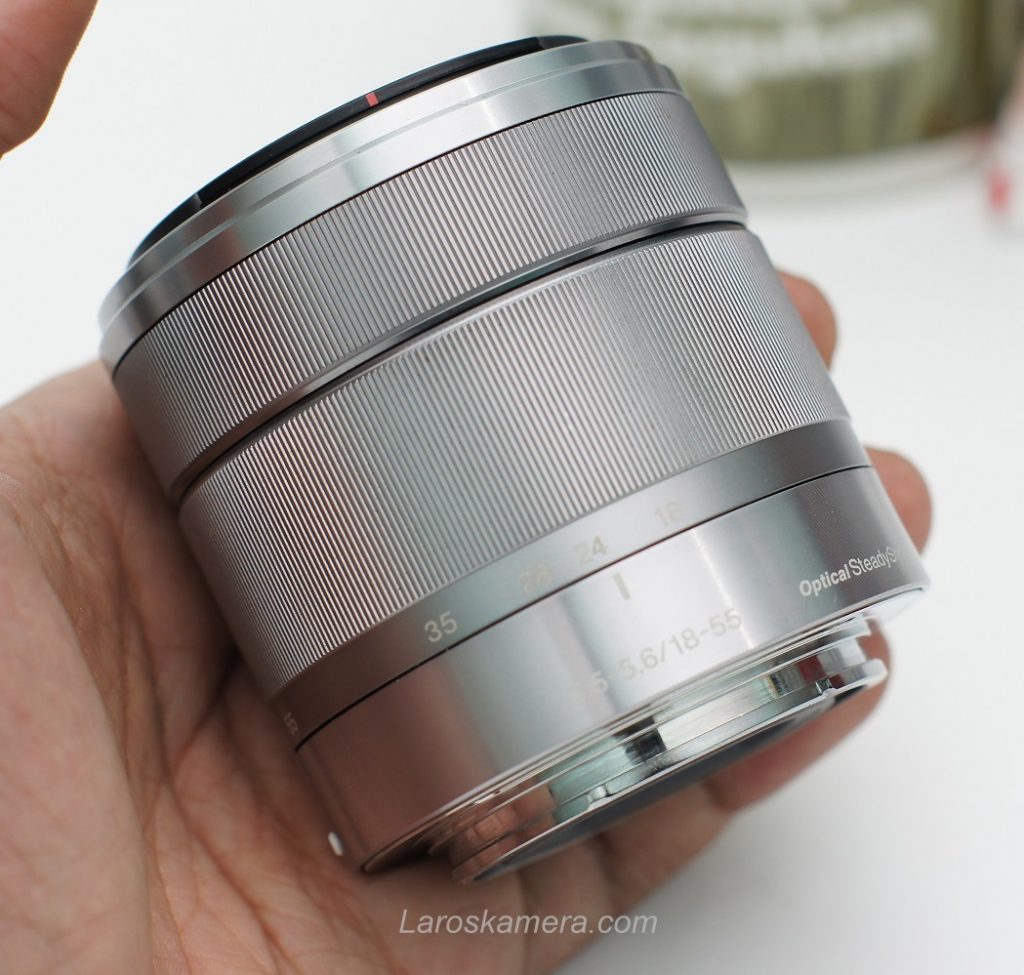 jual lensa kit mirrorless sony e-mount 18-55mm bekas 