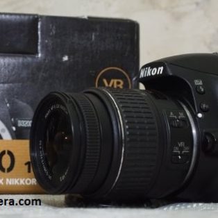 Jual Kamera DSLR Nikon D3200 Fullset Second