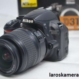 Jual kamera DSLR Nikon D3100 Fullset Second