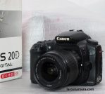 Jual Kamera DSLR Canon EOS 20D Second