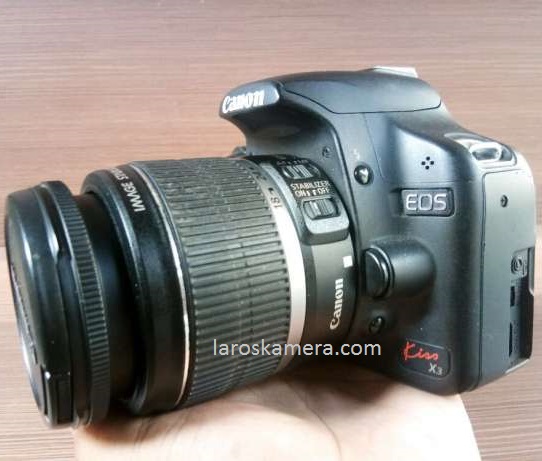 Jual Kamera DSLR Canon Kiss X3 (EOS 500D) Bekas - Laroskamera.com