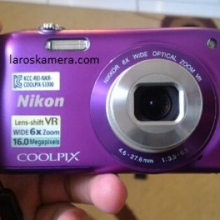 Jual Kamera Digital Nikon Coolpix S3300 Second