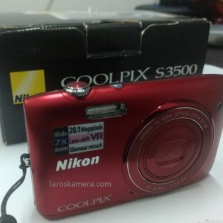 Jual Kamera Digital Nikon Coolpix S3500 Second