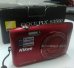 Jual Kamera Digital Nikon Coolpix S3500 Second