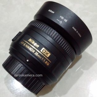 Jual Lensa Fix Nikon 35mm f1.8 AF-S Bekas