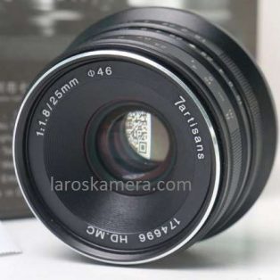 Lensa 7 Artisans 25mm f1.8 untuk Fujifilm Bekas