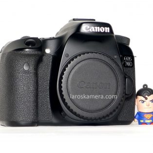Jual Kamera Semi Pro Canon 70D Wi-Fi BO Bekas