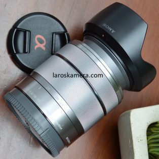 Jual Lensa Mirrorless Sony E-Mount 18-55mm Kit Second