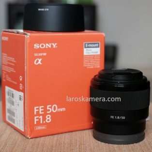 Jual Lensa Sony FE50mm f1.8 Second