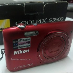 Jual Kamera Digital Nikon Coolpix S3500 Second