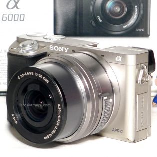 Jual Kamera Mirrorless Sony A6000 Fullset Bekas