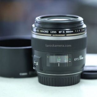 Jual Lensa Canon 60mm f2.8 USM Second