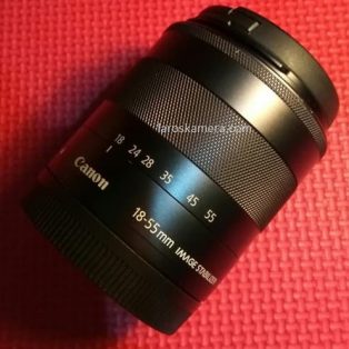 Jual Lensa Mirrorless Canon 18-55mm STM Second