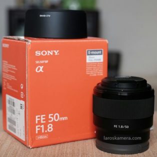 Jual Lensa Sony E 50mm f1.8 Second