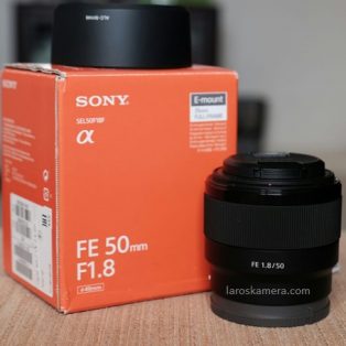 Jual Lensa Sony FE50mm f1.8 Second