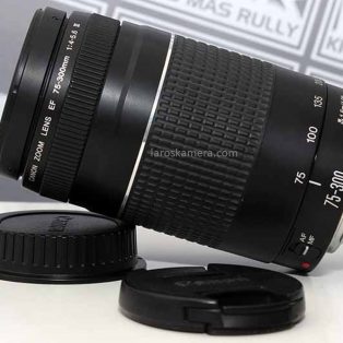 Jual Lensa Tele Canon 75-300mm iii USM Bekas