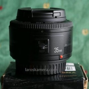 Jual Lensa Yongnuo 35mm f2 untuk Canon Bekas