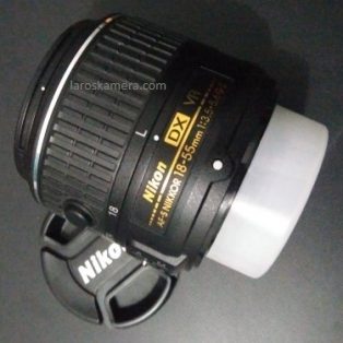 Jual lensa Kit Nikon 18-55mm Second