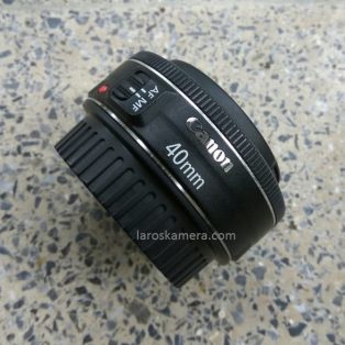 Jual Lensa Fix Canon 40mm STM Second