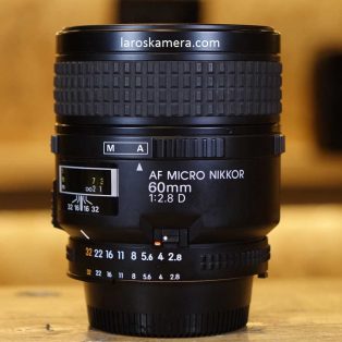 Jual Lensa Nikon 60mm F2.8 AF-D Second