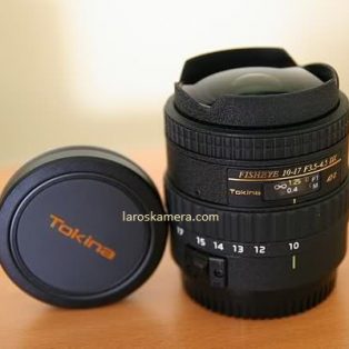 Jual Lensa Tokina 10-17 Fisheye untuk Canon Second