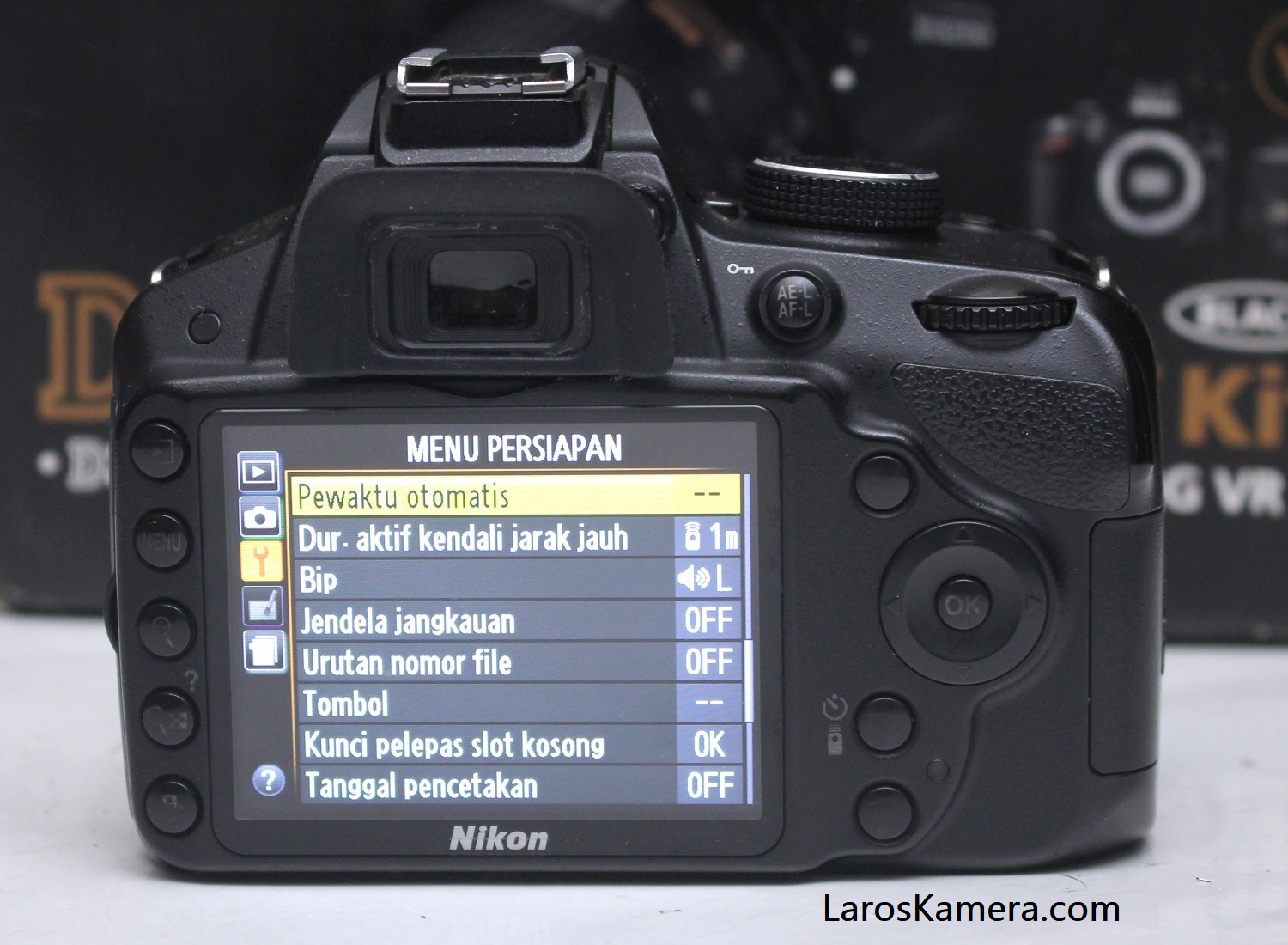 Jual Kamera DSLR Nikon D3200 Lensa Kit di Malang